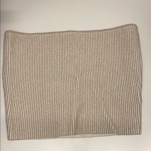 Kendall & Kylie glittery tube top